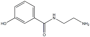 N-(2-aminoethyl)-3-hydroxybenzamide Struktur