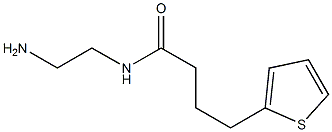 N-(2-aminoethyl)-4-(thiophen-2-yl)butanamide Struktur