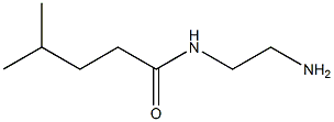 N-(2-aminoethyl)-4-methylpentanamide Struktur
