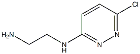 N-(2-aminoethyl)-N-(6-chloropyridazin-3-yl)amine 化学構造式