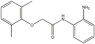 N-(2-aminophenyl)-2-(2,6-dimethylphenoxy)acetamide Structure