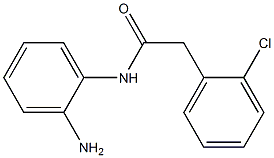 N-(2-aminophenyl)-2-(2-chlorophenyl)acetamide Struktur