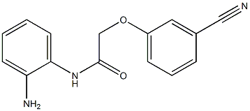 N-(2-aminophenyl)-2-(3-cyanophenoxy)acetamide