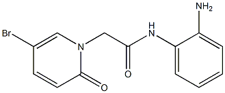 N-(2-aminophenyl)-2-(5-bromo-2-oxo-1,2-dihydropyridin-1-yl)acetamide