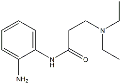 N-(2-aminophenyl)-3-(diethylamino)propanamide Structure