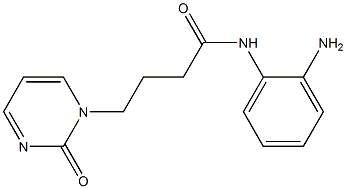 N-(2-aminophenyl)-4-(2-oxopyrimidin-1(2H)-yl)butanamide 结构式