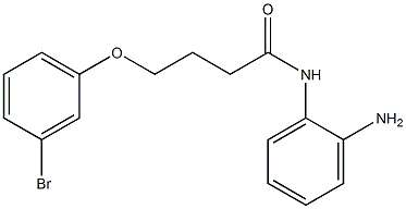 N-(2-aminophenyl)-4-(3-bromophenoxy)butanamide Structure