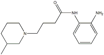 N-(2-aminophenyl)-4-(3-methylpiperidin-1-yl)butanamide Struktur