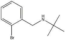 N-(2-bromobenzyl)-N-(tert-butyl)amine Structure