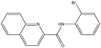 N-(2-bromophenyl)quinoline-2-carboxamide