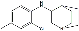  N-(2-chloro-4-methylphenyl)-1-azabicyclo[2.2.2]octan-3-amine