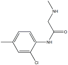 N-(2-chloro-4-methylphenyl)-2-(methylamino)acetamide Structure