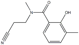 N-(2-cyanoethyl)-2-hydroxy-N,3-dimethylbenzamide