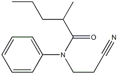 N-(2-cyanoethyl)-2-methyl-N-phenylpentanamide