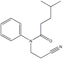 N-(2-cyanoethyl)-4-methyl-N-phenylpentanamide