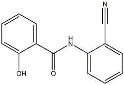 N-(2-cyanophenyl)-2-hydroxybenzamide Structure
