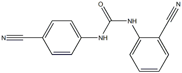 N-(2-cyanophenyl)-N'-(4-cyanophenyl)urea