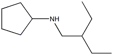 N-(2-ethylbutyl)cyclopentanamine Struktur