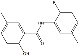 N-(2-fluoro-5-methylphenyl)-2-hydroxy-5-methylbenzamide