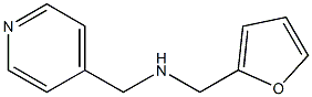 N-(2-furylmethyl)-N-(pyridin-4-ylmethyl)amine Struktur