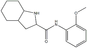 N-(2-methoxyphenyl)octahydro-1H-indole-2-carboxamide