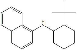 N-(2-tert-butylcyclohexyl)naphthalen-1-amine 结构式