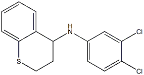 N-(3,4-dichlorophenyl)-3,4-dihydro-2H-1-benzothiopyran-4-amine Structure