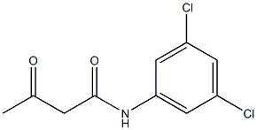 N-(3,5-dichlorophenyl)-3-oxobutanamide Structure