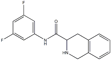 N-(3,5-difluorophenyl)-1,2,3,4-tetrahydroisoquinoline-3-carboxamide