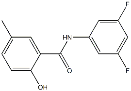 N-(3,5-difluorophenyl)-2-hydroxy-5-methylbenzamide