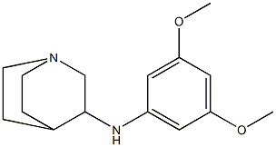 N-(3,5-dimethoxyphenyl)-1-azabicyclo[2.2.2]octan-3-amine