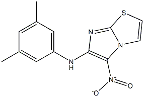  N-(3,5-dimethylphenyl)-5-nitroimidazo[2,1-b][1,3]thiazol-6-amine