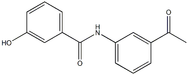 N-(3-acetylphenyl)-3-hydroxybenzamide