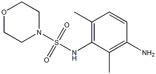 N-(3-amino-2,6-dimethylphenyl)morpholine-4-sulfonamide Structure