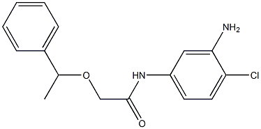 N-(3-amino-4-chlorophenyl)-2-(1-phenylethoxy)acetamide