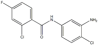 N-(3-amino-4-chlorophenyl)-2-chloro-4-fluorobenzamide Structure