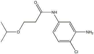 N-(3-amino-4-chlorophenyl)-3-(propan-2-yloxy)propanamide Structure