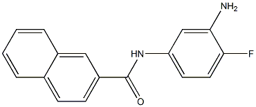 N-(3-amino-4-fluorophenyl)-2-naphthamide