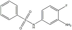 N-(3-amino-4-fluorophenyl)benzenesulfonamide