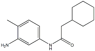 N-(3-amino-4-methylphenyl)-2-cyclohexylacetamide|