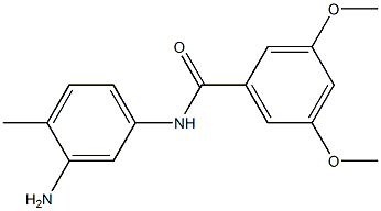 N-(3-amino-4-methylphenyl)-3,5-dimethoxybenzamide Structure