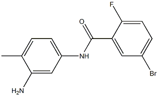 N-(3-amino-4-methylphenyl)-5-bromo-2-fluorobenzamide