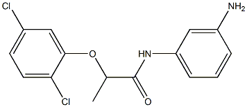  N-(3-aminophenyl)-2-(2,5-dichlorophenoxy)propanamide