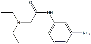 N-(3-aminophenyl)-2-(diethylamino)acetamide Structure