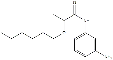 N-(3-aminophenyl)-2-(hexyloxy)propanamide