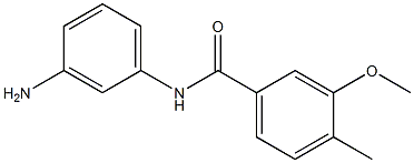 N-(3-aminophenyl)-3-methoxy-4-methylbenzamide Structure