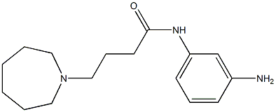  N-(3-aminophenyl)-4-azepan-1-ylbutanamide