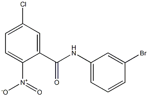 N-(3-bromophenyl)-5-chloro-2-nitrobenzamide