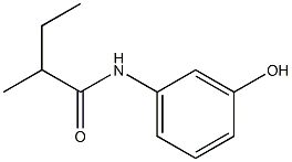 N-(3-hydroxyphenyl)-2-methylbutanamide|