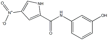 N-(3-hydroxyphenyl)-4-nitro-1H-pyrrole-2-carboxamide|